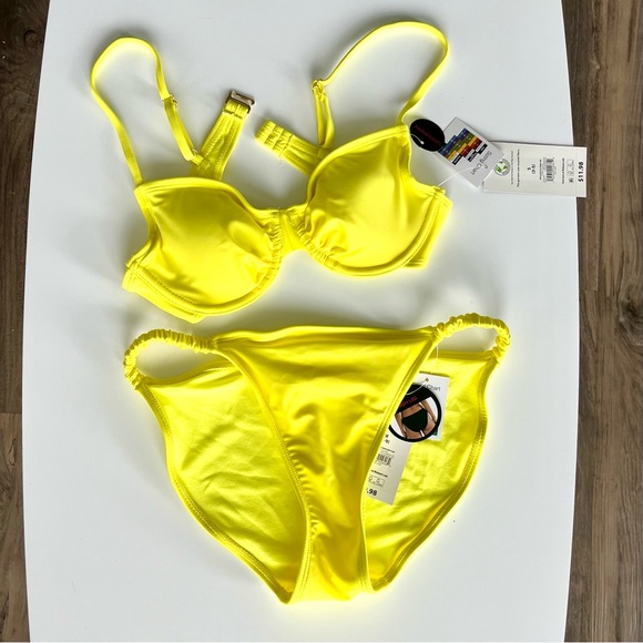 NEW Neon Yellow Bikini - Picture 1 of 7